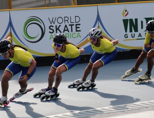 Seleção colombiana de patinagem de velocidade em linha finaliza preparativos para os World Skate Games 2026